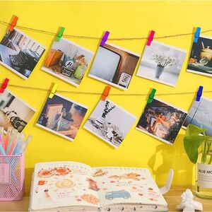 90 Natural‎ Wooden Small Clip